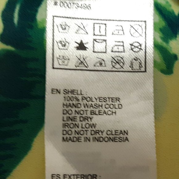 Forever 21 Tank Top Womens Juniors Small Blue Floral Crop Tie Neck - Picture 10 of 10